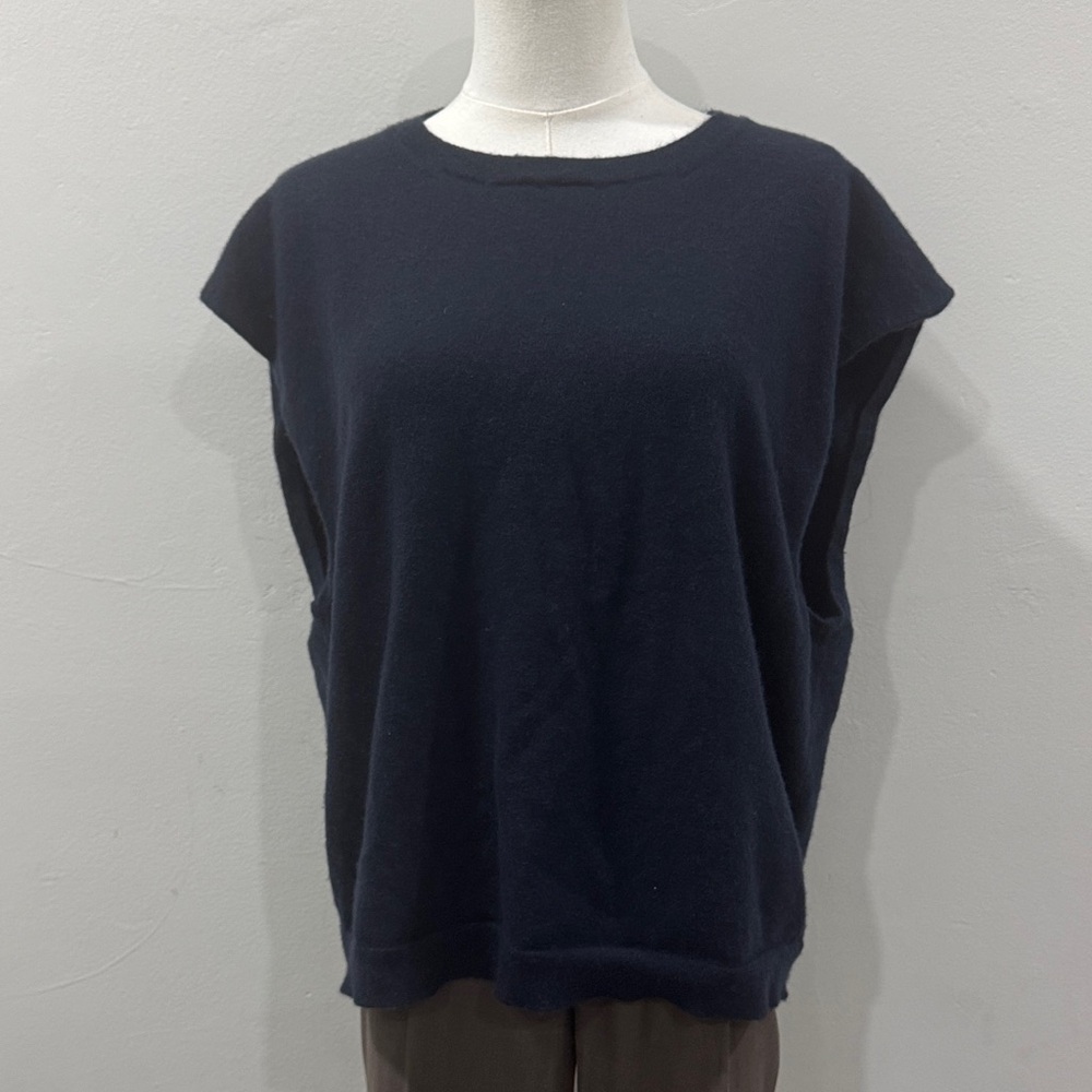 J.Crew Cashmere Shell Sweater with Button Back – Size 3X